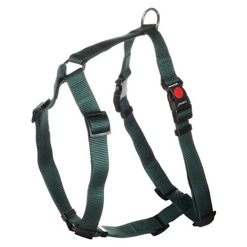 Harnas H-Harnas Ziggi Donkergroen, Maat: S 35-50CM x 15MM