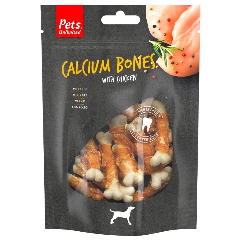 Calcium botjes met kip 100gr