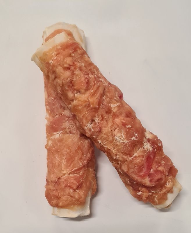 Rawhide rib met kip 19cm