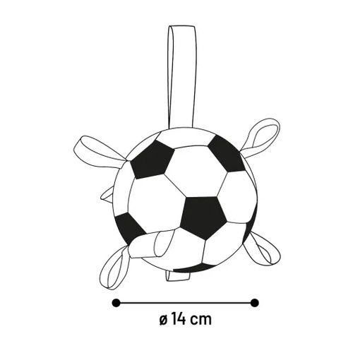 Towa Voetbal Wit &amp; Zwart