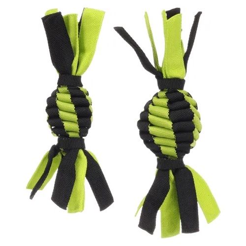 Rofas Rugbybal Geweven Groen &amp; Zwart