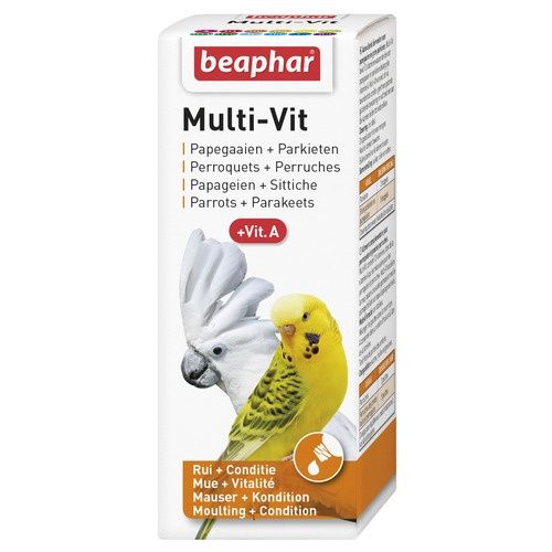 Multi-Vit papegaaien en parkieten 50 ml