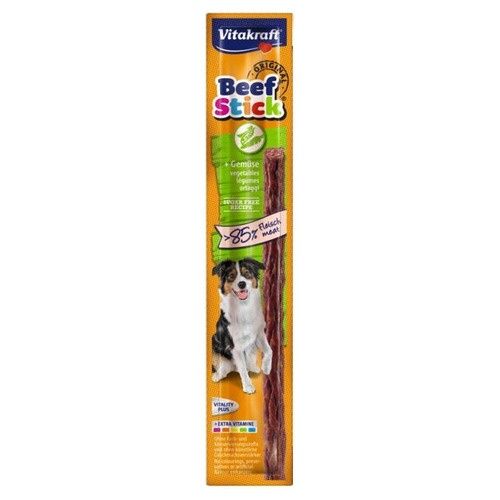 Beefstick hond 12 g per stuk Groente