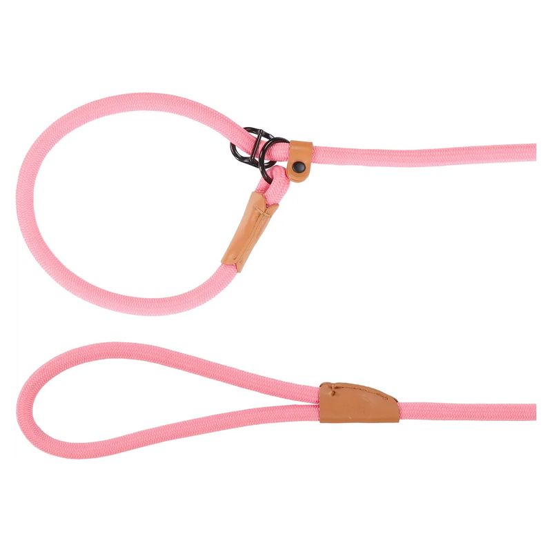 Anti-trek looplijn Puppy Malibu, Colour: Roze, Afmeting: 170cm L x 0.6cm B x 0.6cm H - ∅ 0.6cm