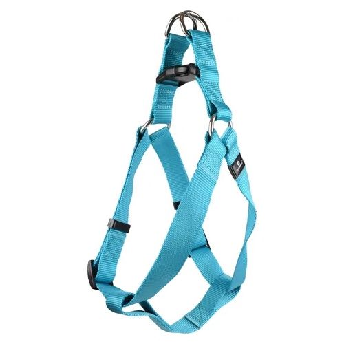Harnas Step&amp;Go Ziggi Turquoise, Maat: L 40-70CM x 25MM