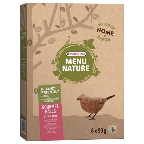 Mezenbol zonder net 540 g 6 stuks, Smaak: Bessen