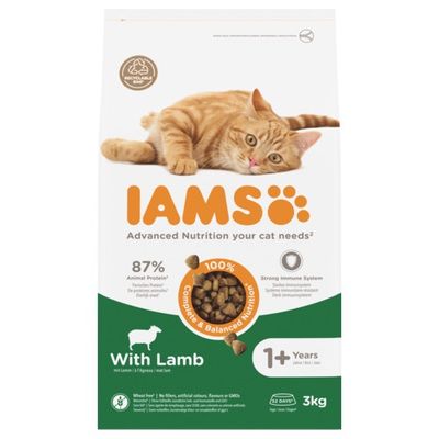 Iams - Cat adult lam 3kg