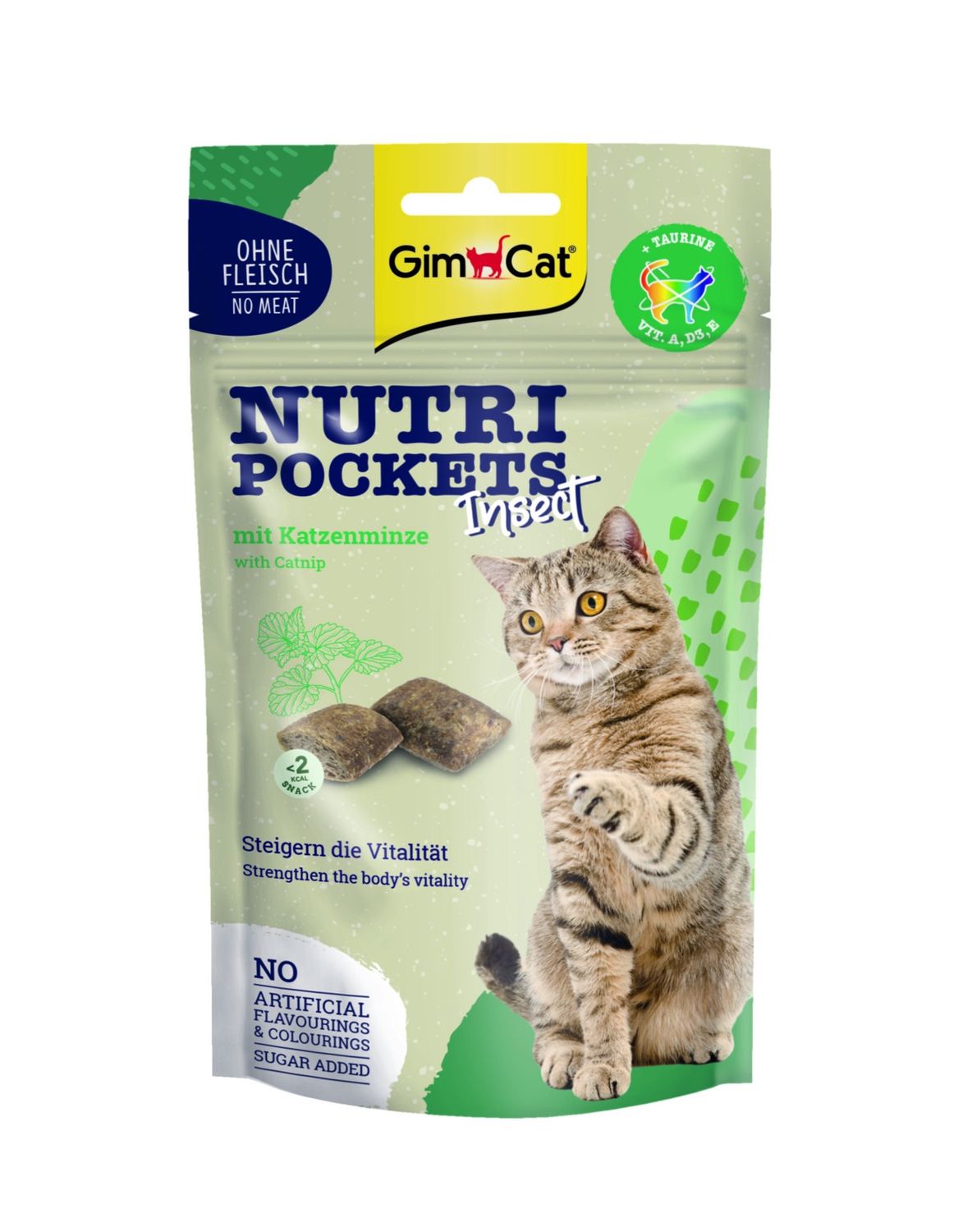 GimCat Nutri Pockets Insect &amp; Catnip