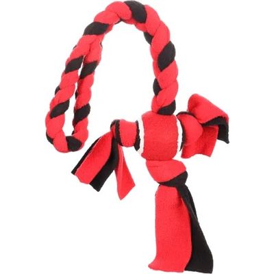 Womas Trektouw met bal Rood &amp; Zwart