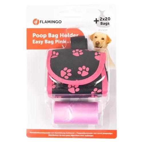 Poepzakhouder Basic Easy bag Roze