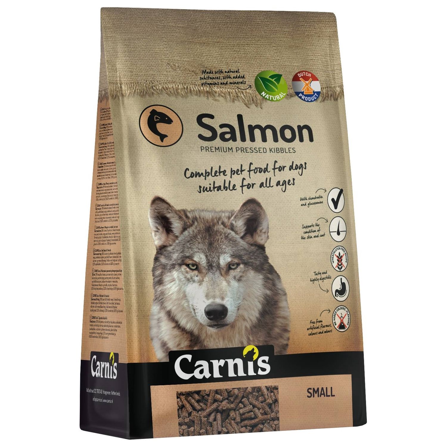 Carnis Droog Zalm Small 4kg