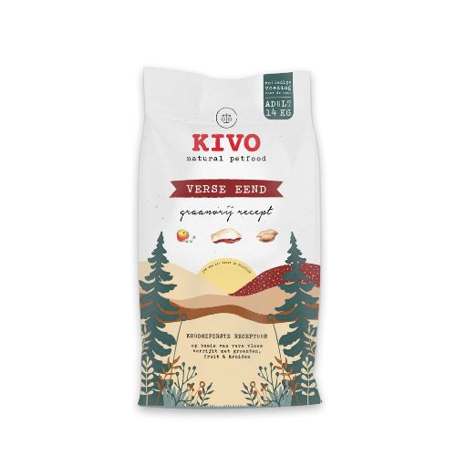 Kivo brok verse eend  graanvrij 14kg