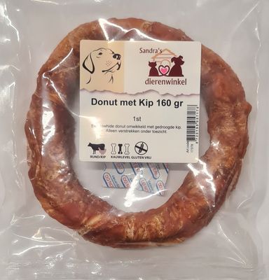 Donut met Kip 160 gr
