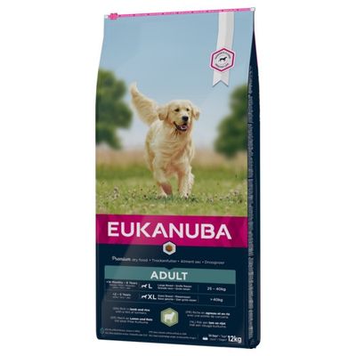 Eukanuba Adult lamb/rice large breed 12 kg Lam|Rijst