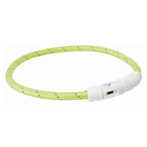 Flash Lichtgevende Band USB Groen M-L 45 cm