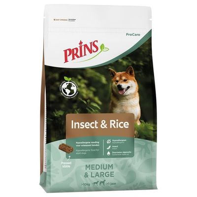 ProCare Medium &amp; Large 12 kg Insecten|Rijst