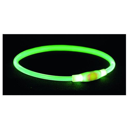 USB Flash Lichtgevende TPU Band Groen L-XL 65 cm