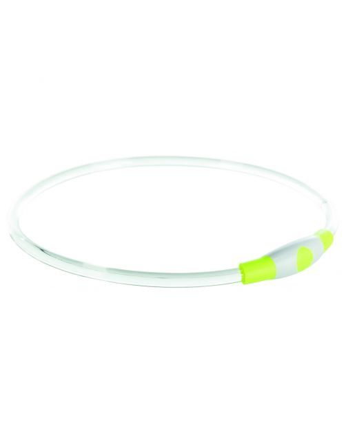 USB Flash Lichtgevende TPU Band Groen L-XL 65 cm