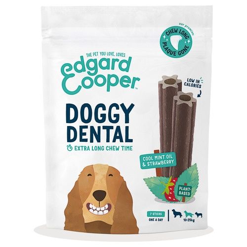 Doggy Dental 160 g 7 stuks Aardbei|Munt M
