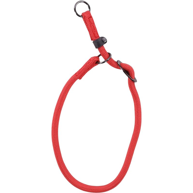 Anti-trek halsband Aiden Rood L | 55cm x 12mm x 12mm