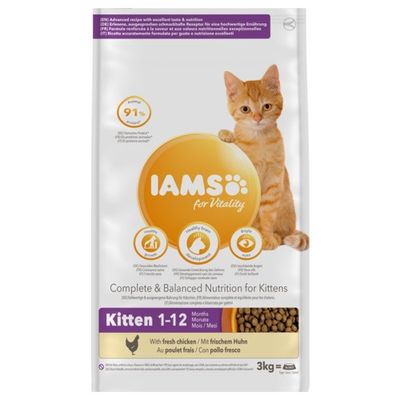 Iams Cat kitten 3 kg Kip