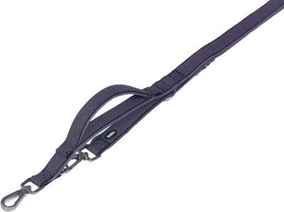 Nobby trainingslijn classic preno royal - zwart - l-xl 200cm x 25/35mm