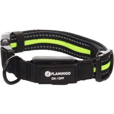 Halsband Flitzy Zwart &amp; Geel