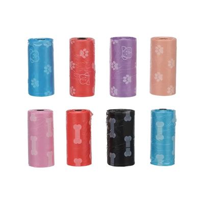 Poepzak Basic Bones-Paws Meerkleurig 4 rolletjes