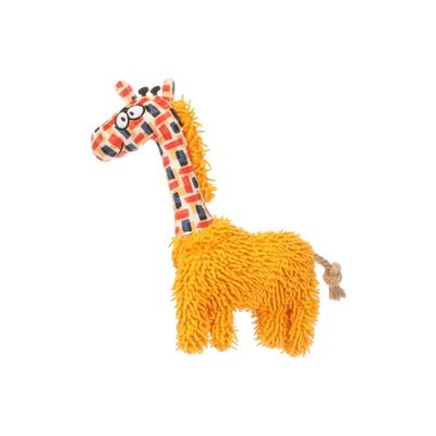 Speelgoed Saffia Giraf met touw Oker