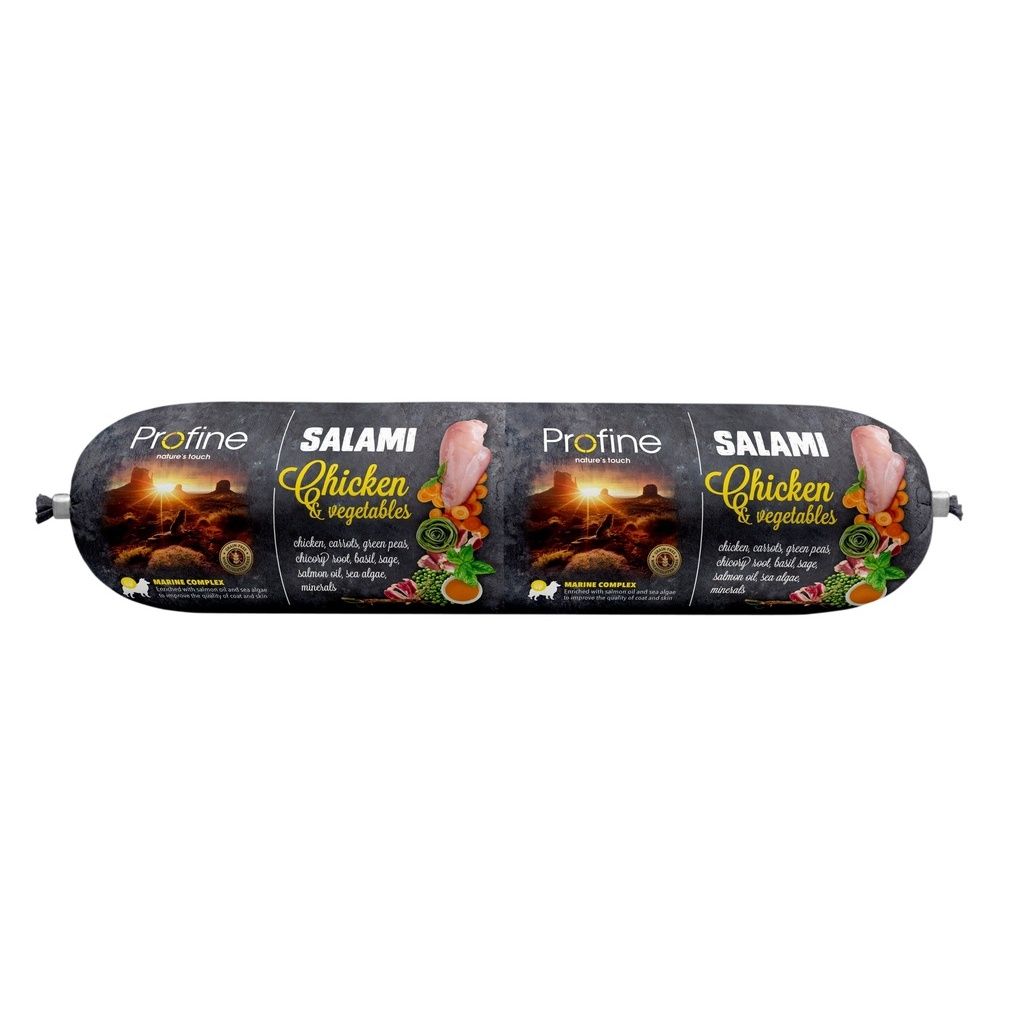 Profine Salami Kip &amp; Vegetable 800gr