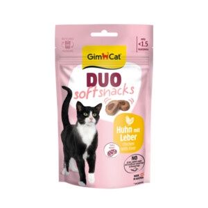 GimCat Duo Kattensnack Kip &amp; Lever