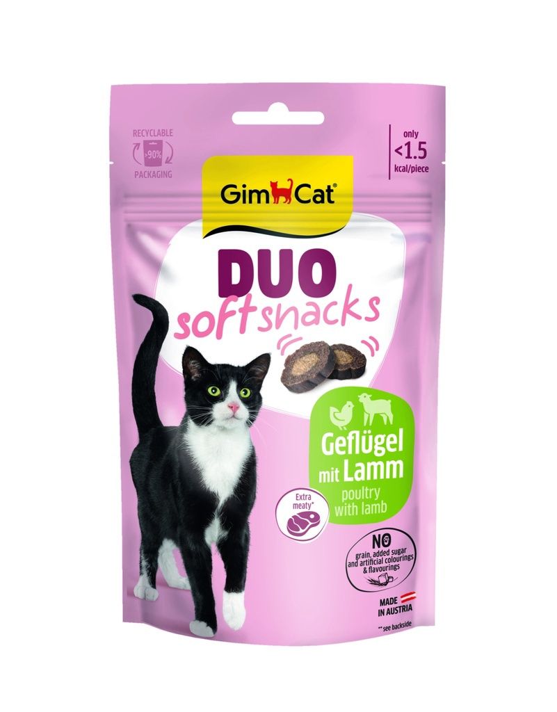 GimCat Duo Kattensnack Lam &amp; Gevogelte