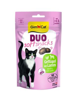 GimCat Duo Kattensnack Lam &amp; Gevogelte