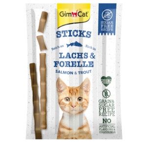 GimCat Sticks Zalm &amp; Forel 4 stuks