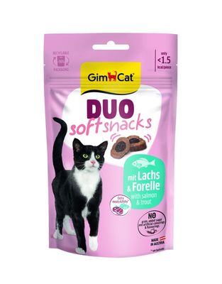 GimCat Duo Snacks Zalm &amp; Forel 50 gr.