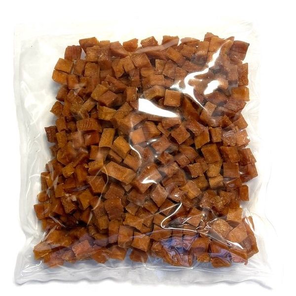 Kip en witvis blokjes 400gr