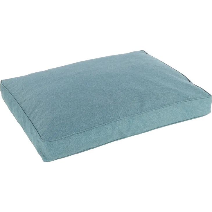 Kussen Valeco Rechthoekig Blauw, Afmeting: A:80cm B:60cm C:10cm