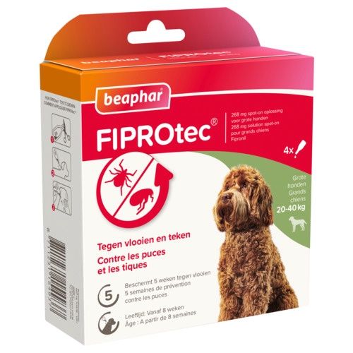 Fiprotec hond 3+1 pip 20-40kg