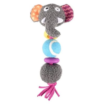 Cheery Olifant met bal Meerkleurig