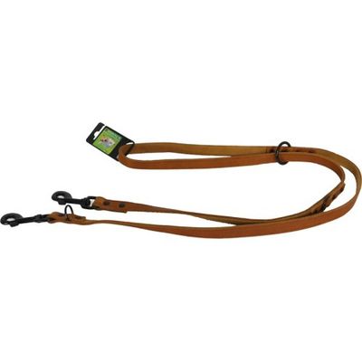 Dresseerlijn soft leder cognac