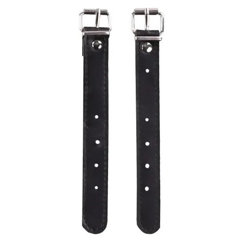 Lederen riem voor fietsmand