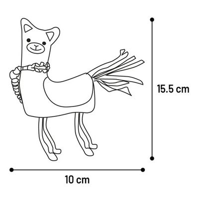 Speelgoed Robla Alpaca Meerkleurig
