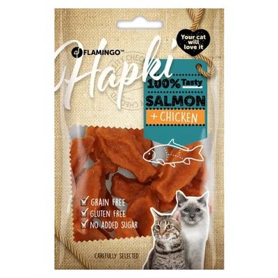 Snack Hapki Vis met zalm &amp; met kip