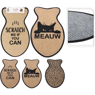 kattenkrebmat  50X30X0.5 cm - ASSORTI