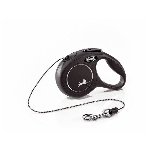 Flexie Classic Koord XS Zwart XS 3 m