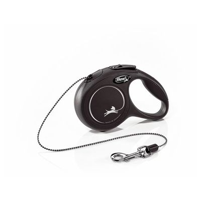 Flexie Classic Koord XS Zwart XS 3 m