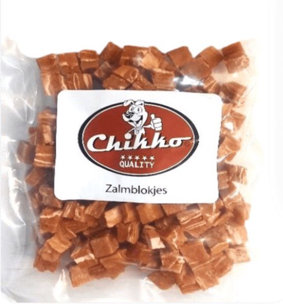 Chikko Quality - Smakelijke zalmblokjes