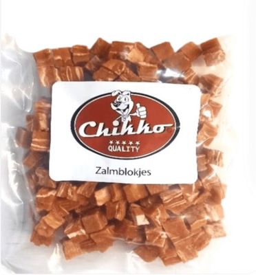 Chikko Quality - Smakelijke zalmblokjes