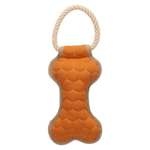 Speelgoed Mesci Been met touw Oranje