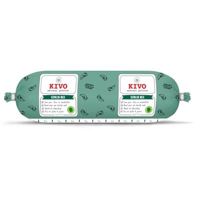 KIVO Konijn Compleet 500gr (Diepvries)